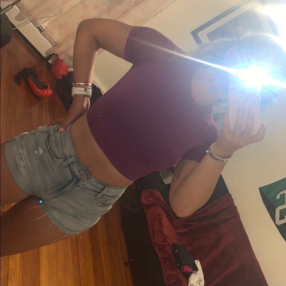 Purple Athletic Top